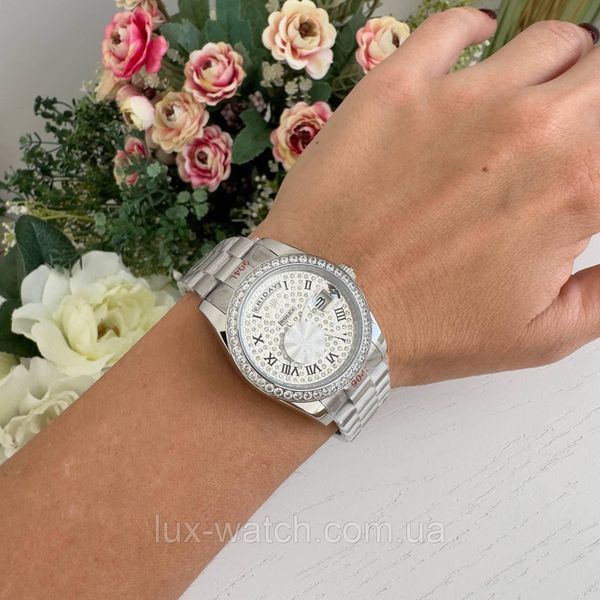 Годинник жіночий Rolex Day-Date Diamond 1212 фото