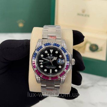 Годинник Rolex GMT- Master II Rainbow 1395 фото