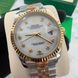 Наручний годинник Rolex Datejust 36 mm Diamond Silver-Gold-Marble 1356 фото 8
