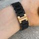 Годинник наручний Emporio Armani AR-5905 Balck-Gold-Black Silicone 1634 фото 8