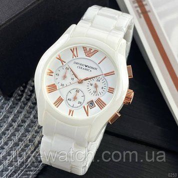 Emporio Armani AR-1400 White-Gold 1001-0250 фото
