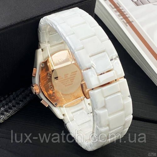 Emporio Armani AR-1400 White-Gold 1001-0250 фото