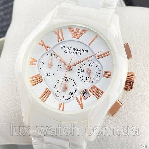 Emporio Armani AR-1400 White-Gold 1001-0250 фото