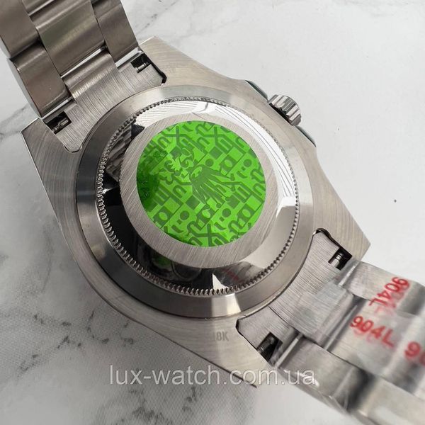 Чоловічий наручний годинник R/o/l/e/x/GMT-Master II Silver-Black/Blue 1322 фото