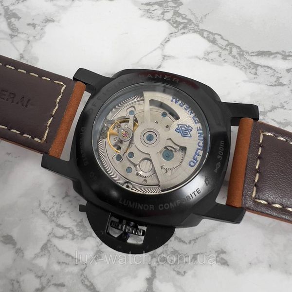 Стильний годинник P a a n e r a i Luminor Black-Brown 1426 фото