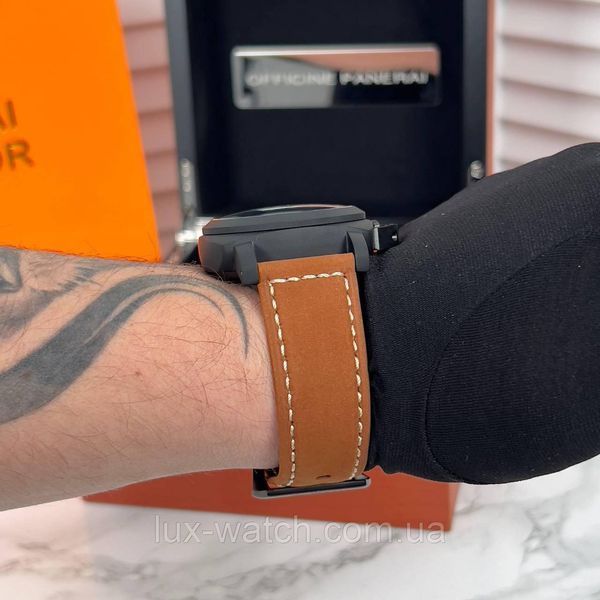 Стильний годинник P a a n e r a i Luminor Black-Brown 1426 фото