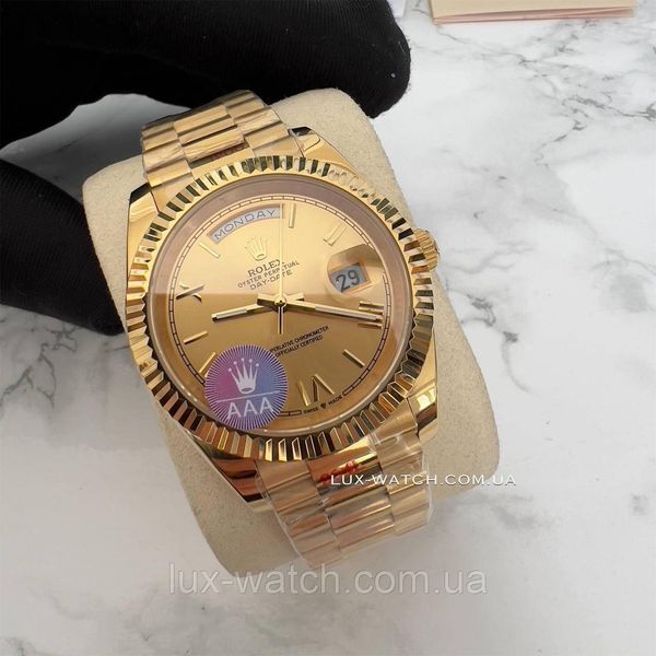 Круті золоті годинники Rolex Day-Date 1293 фото
