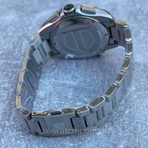 Годинник наручний T a g H e u e r Grand Carrera Calibre 36 RS Steel Silver-Black 2033-0042 фото