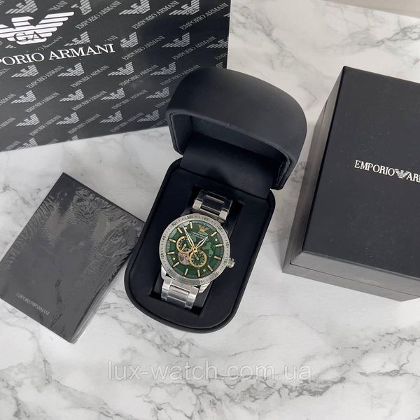 Годинник наручний Emporio Armani AR-1400 Black-Gold 1575 фото