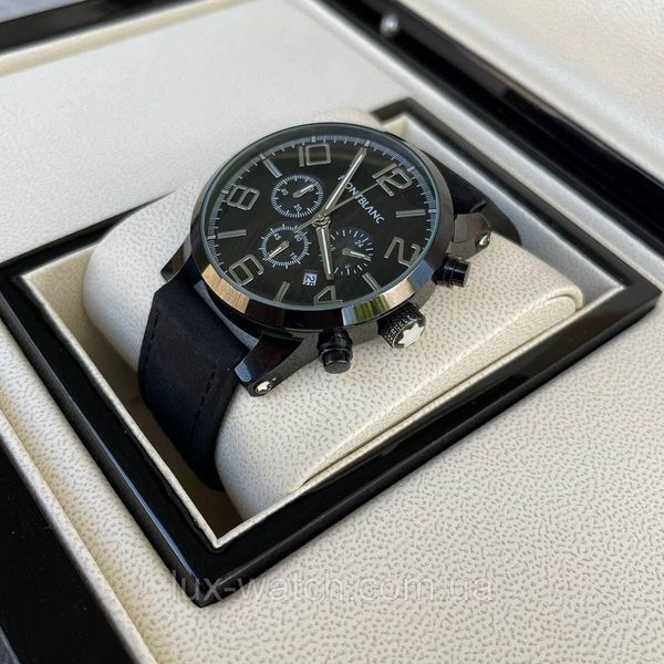 Годинник наручний Montblanc TimeWalker Chronograph All Black 1622 фото