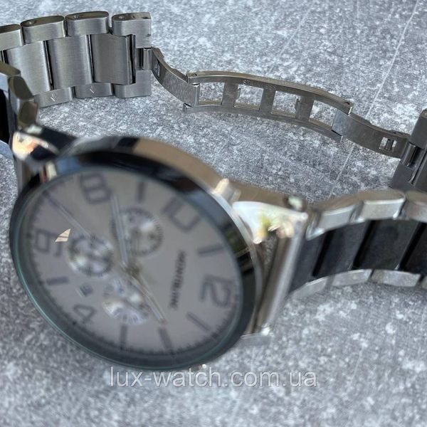 Годинник наручний Montblanc Silver-Black 1569 фото