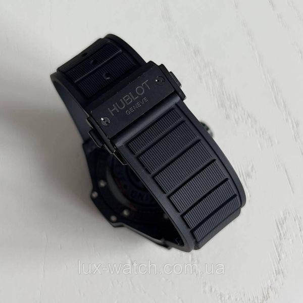 Годинник наручний H.u.b.l.o.t King Power All Black преміального ААА класу 1612 фото