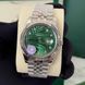 Наручний годинник Rolex Datejust Diamond 41 Silver-Green 1412 фото 1