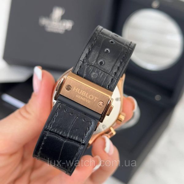Модний наручний годинник Hublot Skeleton 1460 фото