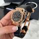 Модний наручний годинник Hublot Skeleton 1460 фото 5