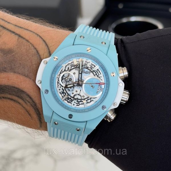 Наручные часы Hublot Big Bang Unico 44mm Blue-White 1509 фото
