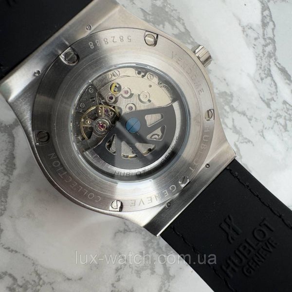 Годинник наручний Hublot Classic Fusion Diamond Automatic Silver-Black 1503 фото