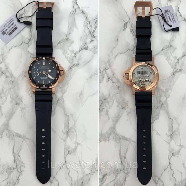 Якісний годинник Panerai Luminor Submersible преміального ААА класу 1602 фото